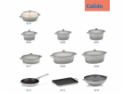 Hluboká pánev litinová CALIDO 28 cm 3,8 l šedá KL-12614