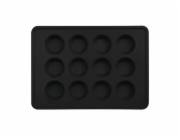 Forma na muffiny 12 ks Matte Black Collection BH-7876