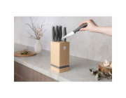 Sada nožů se stojanem BAMBOO 6 ks  Antracit Collection BH-2968