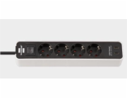 Domácí prodlužovací kabel BRENNENSTUHL ECOLOR, 4ks, 2USB C, 1,5m