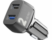 Sourcing AUTO NABÍJEČKA 2USB 2*18WQC ČERNÁ
