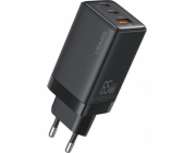 Usams  CC180 65W PD QC USB A+C+C nabíječka