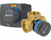 Afriso 3cestný otočný směšovací ventil ARV 385 Vario ProClick + ARM 343 ProClick, DN32, Rp1 1/4, Kvs 7,5-19