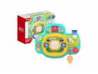 Interactive steering wheel for children (blue) Huanger HE...
