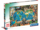 Clementoni - Puzzle 300 Úžasný svět zvířat