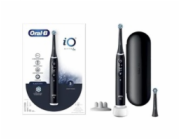 Oral-B iO Series 6s elektrický zubní kartáček, časovač, tlakový senzor, 5 programů, aplikace Oral-B, černá