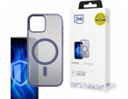3mk ochranný kryt Frosty MagCase Purple pro Apple iPhone 15 Plus