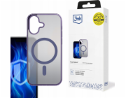 3mk ochranný kryt Frosty MagCase Purple pro Apple iPhone 16 Plus
