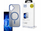 3mk ochranný kryt Frosty MagCase Blue pro Apple iPhone 16...