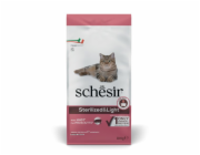SCHESIR Adult Sterilized & Light with ham - suché krmivo pro kočky - 10kg
