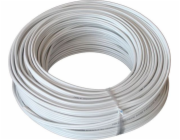 Koaxiální kabel s napájením pro CCTV WHITE K60+2x0 5mm2 ELEKTRICKÝ KABEL 1m