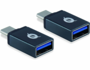 Conceptronický USB adaptér DONN03G USB-C - USB černý (DONN03G)
