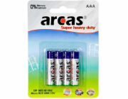 Baterie Arcas Super Heavy Duty AAA / R03 4 ks.