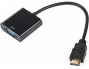 LechPol D-Sub (VGA) Mini - HDMI AV adaptér černý (KOM0842)