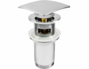 Zástrčka Deante Automatic click-clack, chromová (NHC_011U)