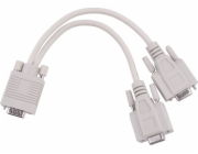 AV adaptér D-Sub (VGA) - D-Sub (VGA) šedý (jiný)