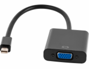 LechPol DisplayPort Mini AV adaptér - D-Sub (VGA) černý (KOM0848)