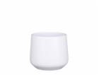 Hrnec Mica Amber 1087663, keramika, H 17 cm, bílý