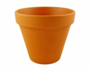 Hrnec Domoletti TERAKOTA, keramika, O 200 mm, hnědý