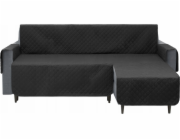PEJSEK 240 cm PAŘÍŽSKÝ POTAH NA LEVOU ROHOVOU SEDAČKU, ČERNÁ