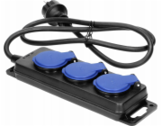 Energizer ORNO PRODLUŽOVACÍ KABEL DÍLNA 3x ZÁSUVKA 3m IP44 H05RR-F 3x1,5