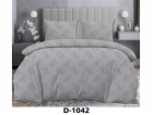 Sada povlečení Domoletti D-1042, šedá, 140x200 cm