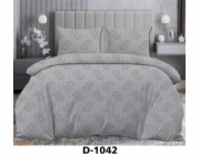 Sada povlečení Domoletti D-1042, šedá, 140x200 cm