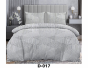 Sada povlečení Domoletti D-017, šedá, 140x200 cm