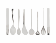 Alessi Designer Set of 8 Coffee Spoons MSPOONSET