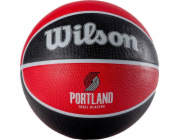 Wilson  NBA Team Portland Trail Blazers Ball WTB1300XBOR Red 7
