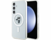 Karl Lagerfeld  IML Karl & Choupette MagSafe – pouzdro pro Samsung Galaxy S24 (průhledné)