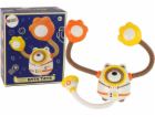 Hračka do vody LeanToys Teddy Bear Spaceman Sprcha na bat...