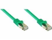 připojení CAT 7 Patchcord zelený 0,5M (8070R-005G)