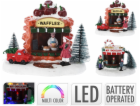 Vánoční dekorace s LED osvětlením, 13 cm