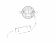 Vestavné svítidlo Domoletti FRAMELESS, 24W, 4000°K, LED