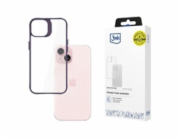 3mk ochranný kryt Satin Armor Case+ Purple pro Apple iPhone 15
