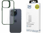 3mk ochranný kryt Satin Armor Case+ Green pro Apple iPhone 15 Pro