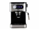 Espresso kávovar pákový - černý - DOMO DO1138K
