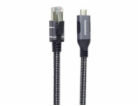 PremiumCord Ethernetový kabel USB-C na LAN RJ45 10/100/10...