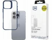 3mk ochranný kryt Satin Armor Case+ Blue pro Apple iPhone 16 Pro Max