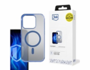 3mk ochranný kryt Frosty MagCase Blue pro Apple iPhone 15 Pro Max