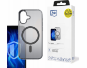 3mk ochranný kryt Frosty MagCase Black pro Apple iPhone 16 Plus