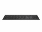 A4tech Klávesnice FX60, Podsvícená bílá, USB, CZ, šedá