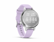 Garmin Lily 2 Active Silver Purple Jasmine silicon band, EU