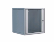 Digitus 483-mm-Wandschrank, 12 HE (grau, 12 Höheneinheiten)