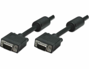 Manhattan D-Sub (VGA) - D-Sub (VGA) kabel 10m černý (317696)