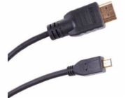 HDMI Micro - HDMI kabel 1,5 m černý (KPO3877-1,8)