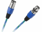 XLR - XLR kabel 5m modrý (KPO2754-5)