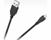 Deco-Line USB-A - microUSB USB kabel 1 m černý (4959)