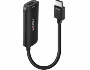 Lindy převodník HDMI 4K60 > DisplayPort 1.2 (černý, 16 cm)